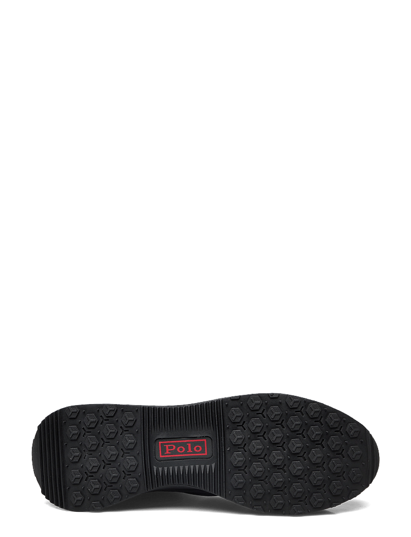Polo Ralph Lauren - Train 89 Suede & Oxford Sneaker - niedriger schnitt - triple black/red - 5
