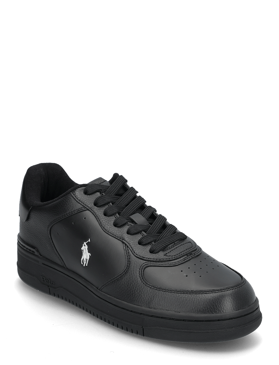 Polo Ralph Lauren - SMOOTH/GRNY LTH-MASTERS CRT-SK-LTL - low-top sneaker - black/black/white - 0