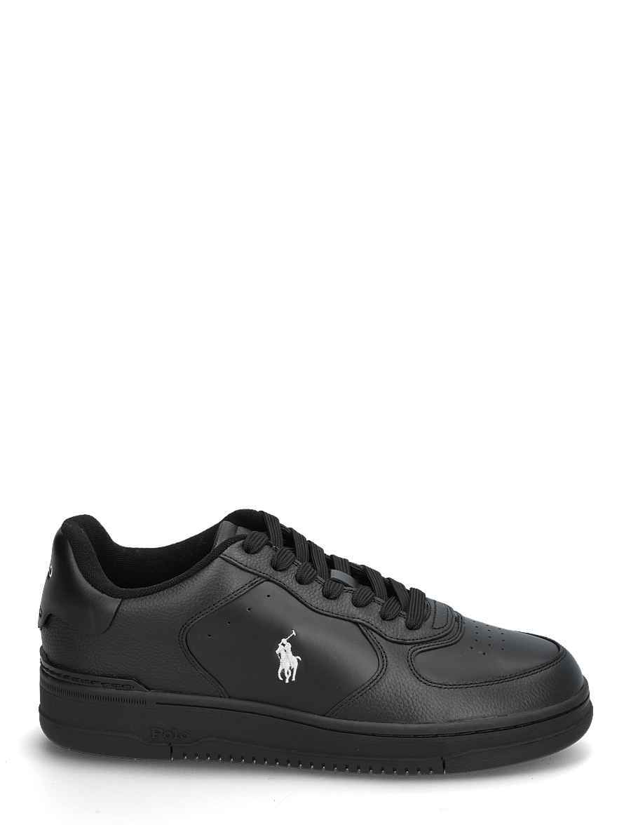 Polo Ralph Lauren - SMOOTH/GRNY LTH-MASTERS CRT-SK-LTL - low-top sneaker - black/black/white - 1