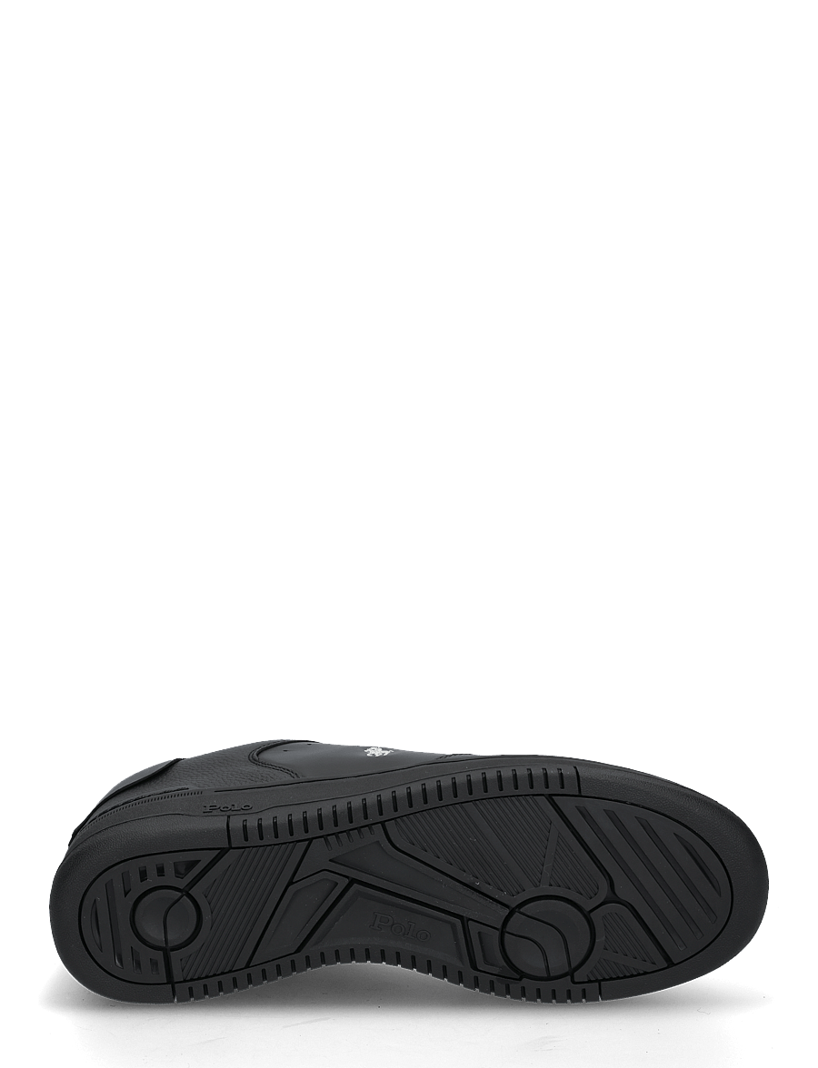 Polo Ralph Lauren - SMOOTH/GRNY LTH-MASTERS CRT-SK-LTL - low-top sneaker - black/black/white - 4