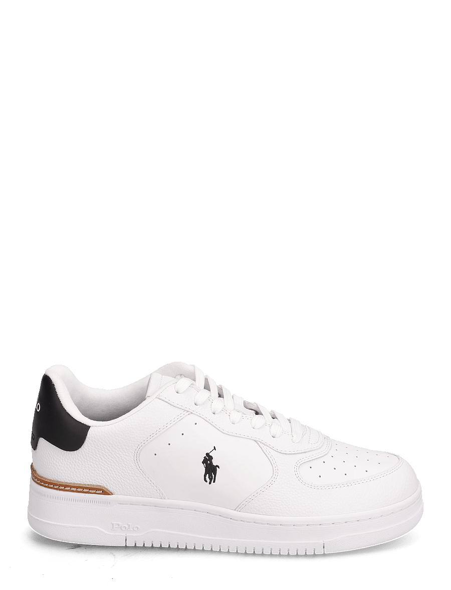 Polo Ralph Lauren - Masters Court Leather Sneaker - low-top sneaker - white/black pp - 1