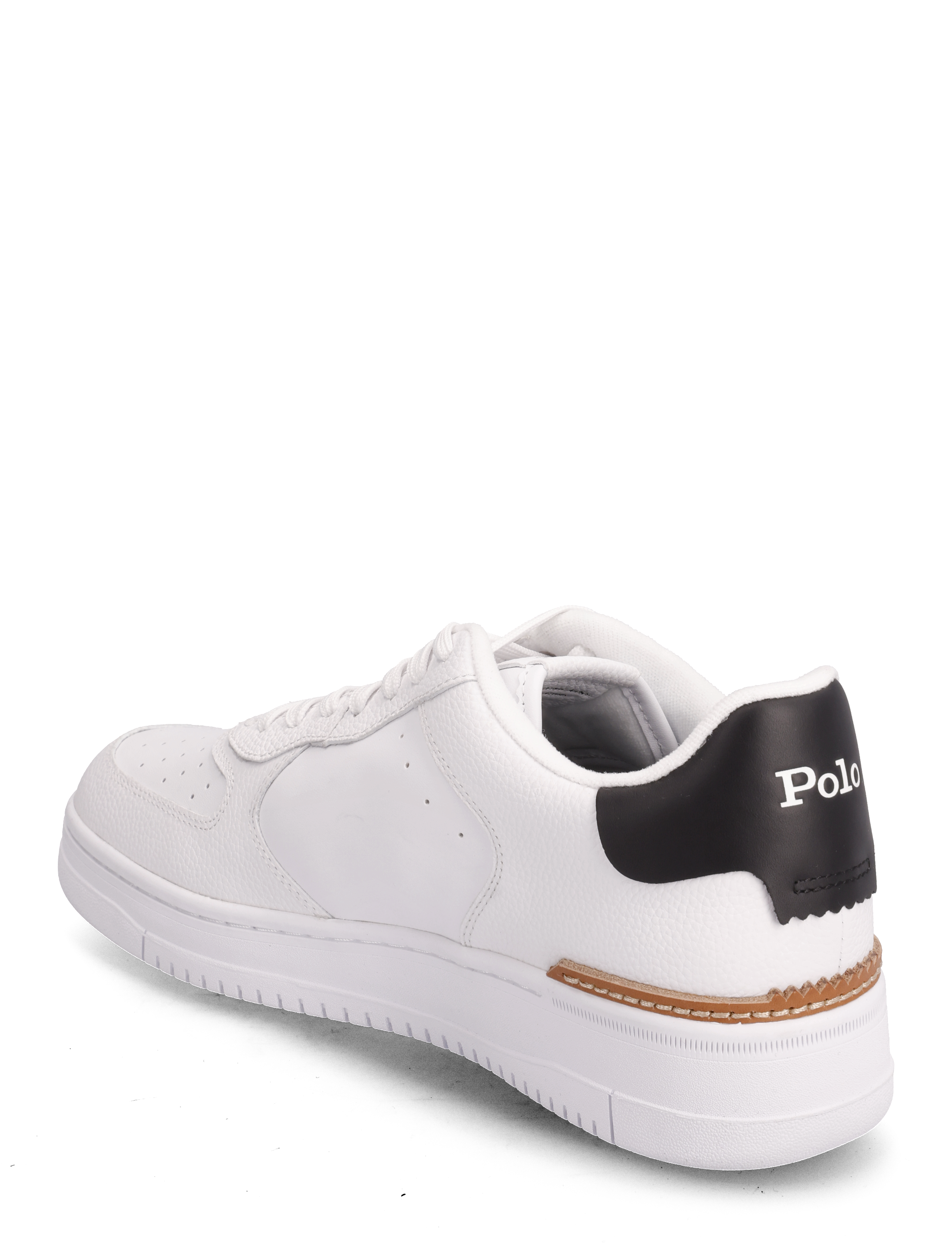 Polo Ralph Lauren - Masters Court Leather Sneaker - lave sneakers - white/black pp - 2