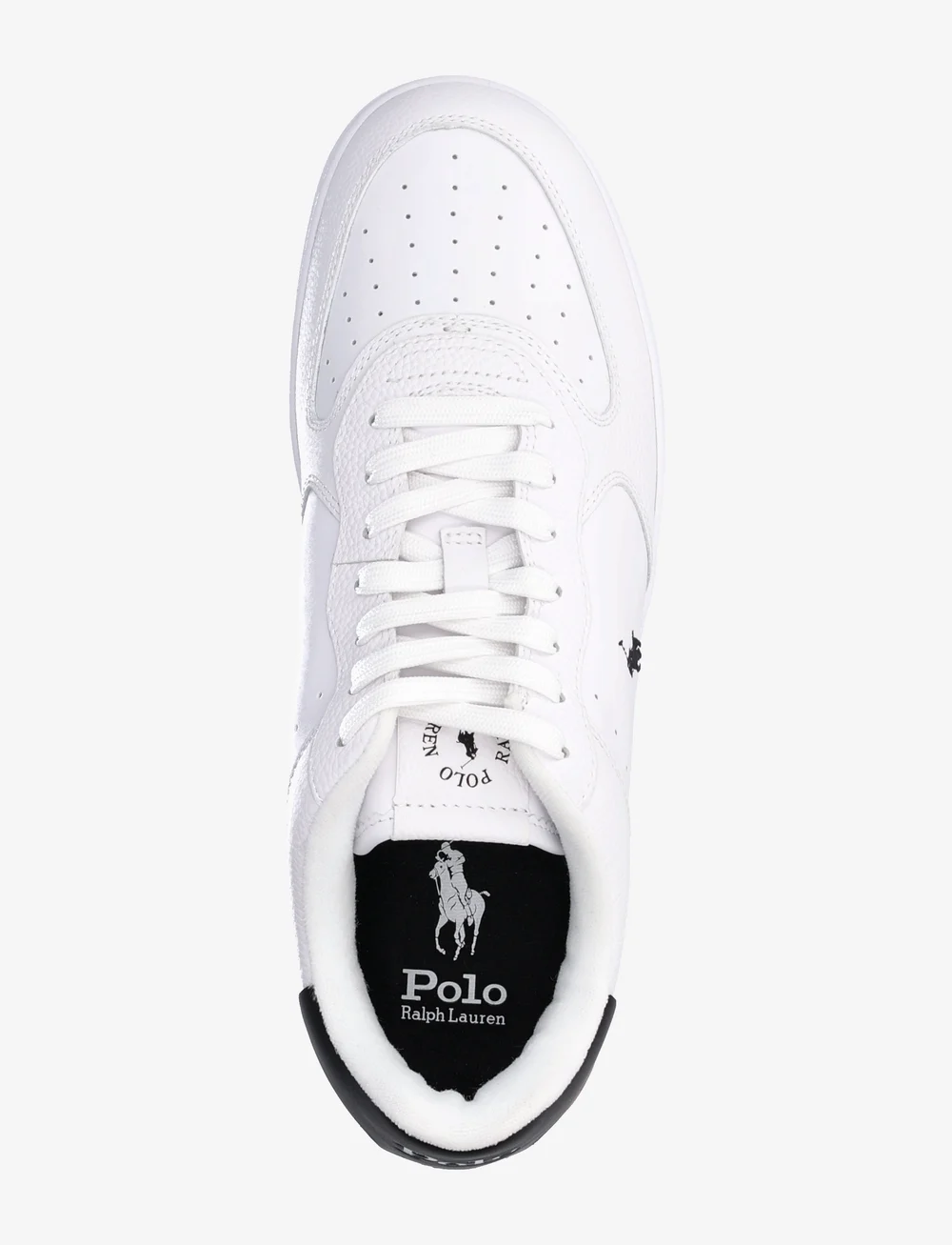 Polo Ralph Lauren - MASTERS CRT-SNEAKERS-LOW TOP LACE - låga sneakers - white/black pp - 3