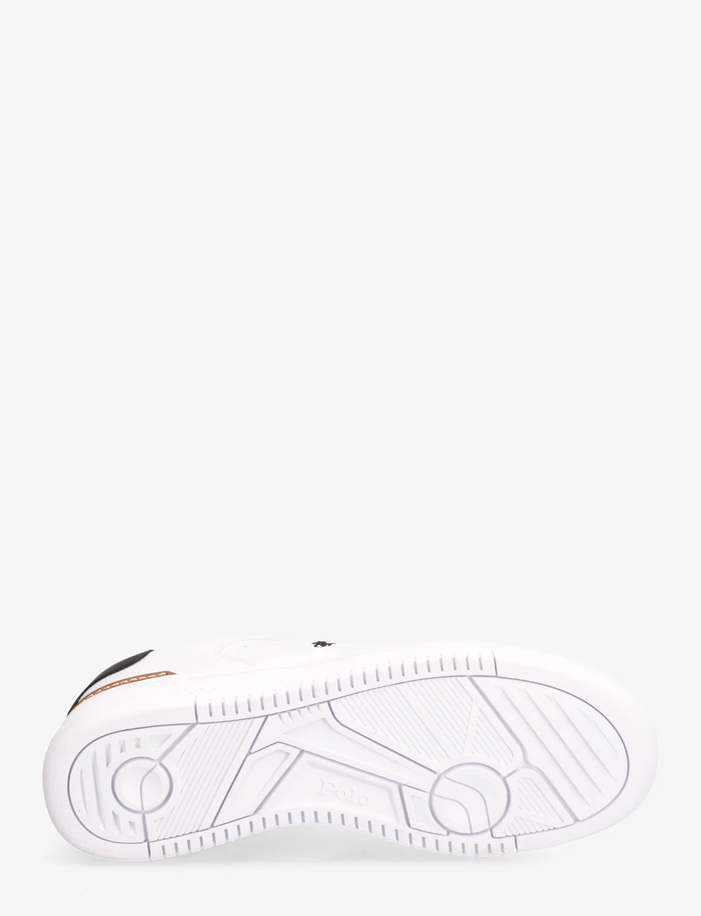 Polo Ralph Lauren - MASTERS CRT-SNEAKERS-LOW TOP LACE - låga sneakers - white/black pp - 4