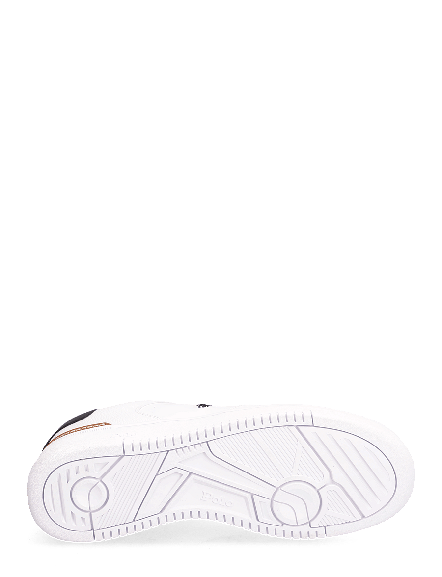 Polo Ralph Lauren - Masters Court Leather Sneaker - low-top sneaker - white/black pp - 4