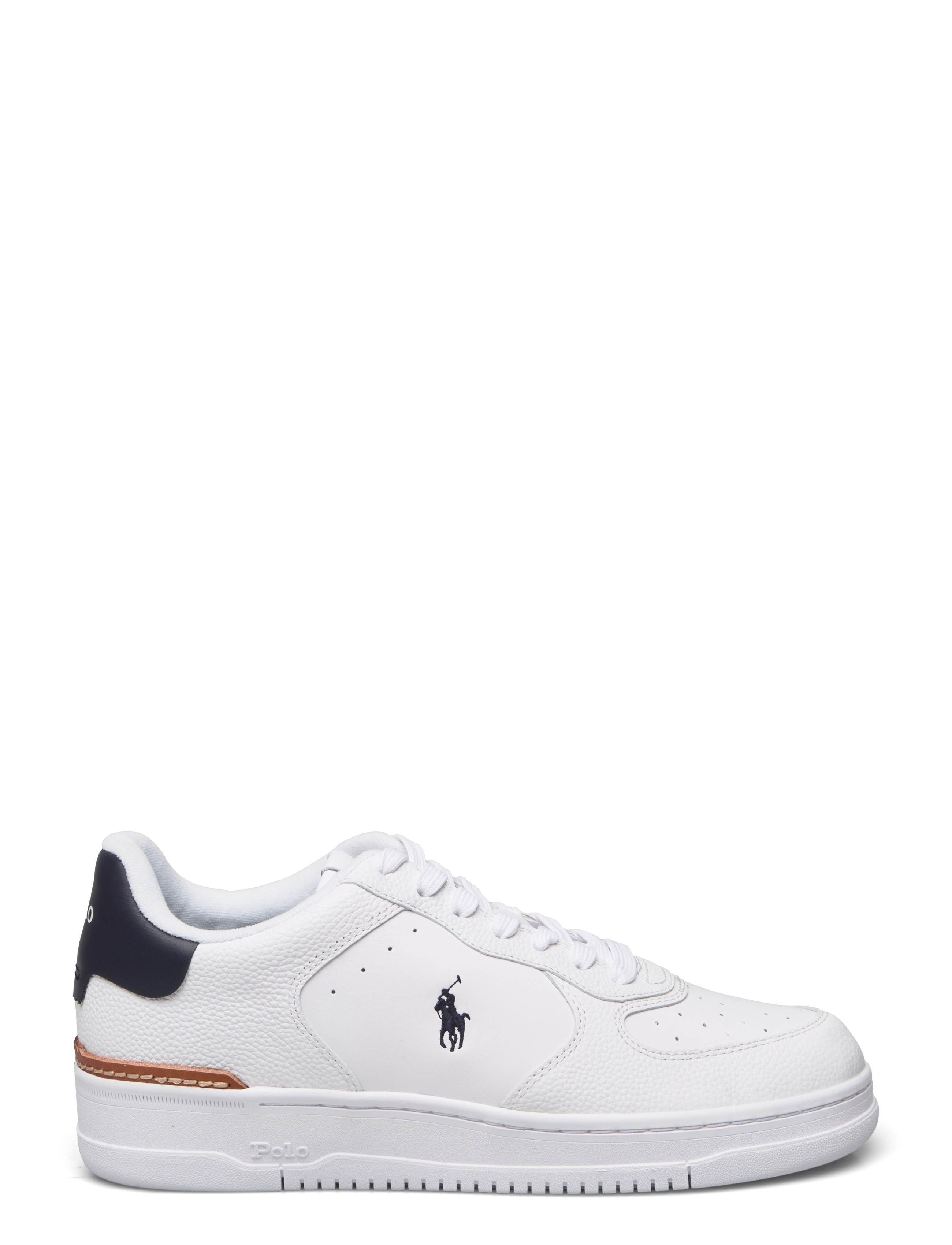 Polo Ralph Lauren - Masters Court Leather Sneaker - low tops - white/navy pp - 2