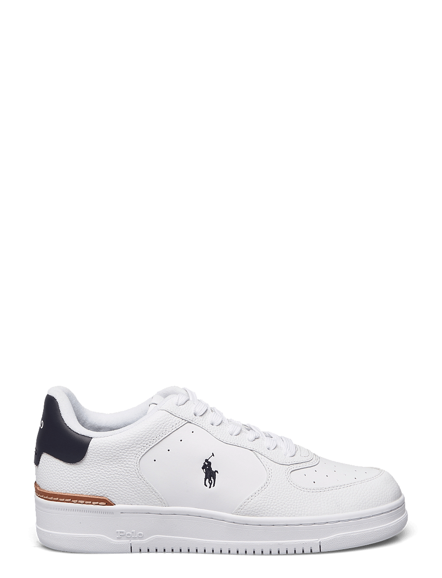 Polo Ralph Lauren - Masters Court Leather Sneaker - niedriger schnitt - white/navy pp - 2