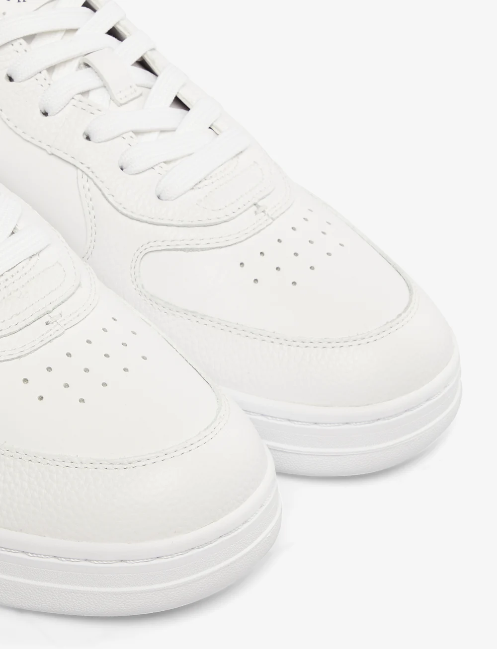 Polo Ralph Lauren - Masters Court Leather Sneaker - niedriger schnitt - white/navy pp - 4