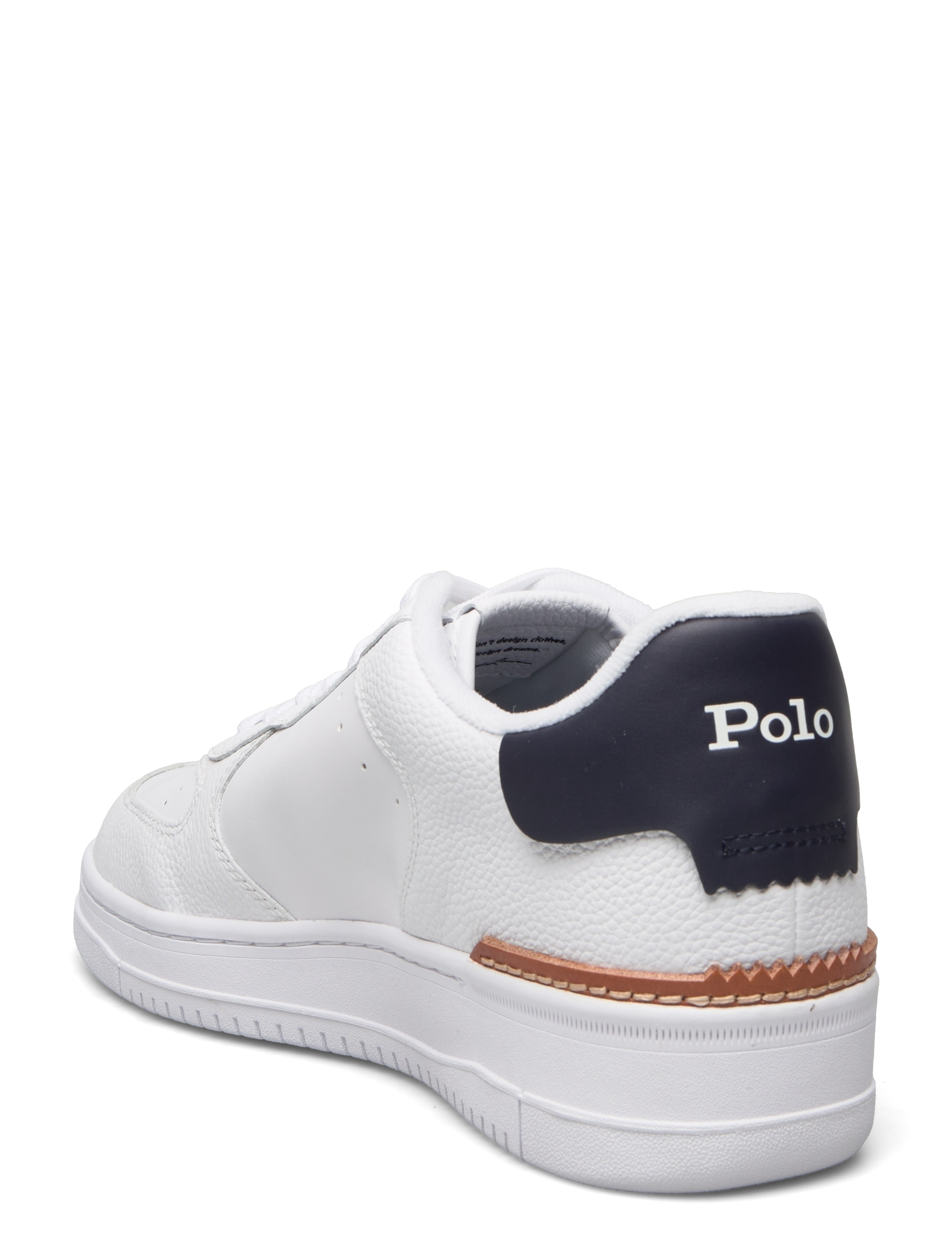 Polo Ralph Lauren - Masters Court Leather Sneaker - low tops - white/navy pp - 3