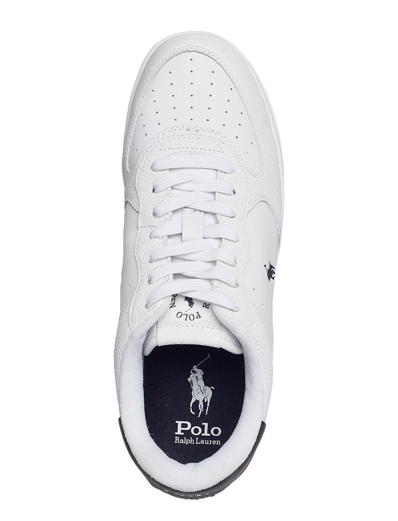 Polo Ralph Lauren - Masters Court Leather Sneaker - niedriger schnitt - white/navy pp - 4
