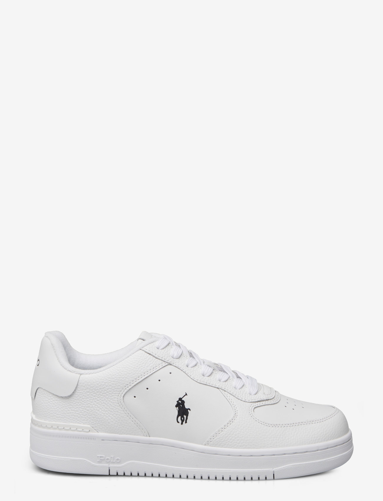 Polo Ralph Lauren - Masters Court Leather Sneaker - niedriger schnitt - white/white/black - 1