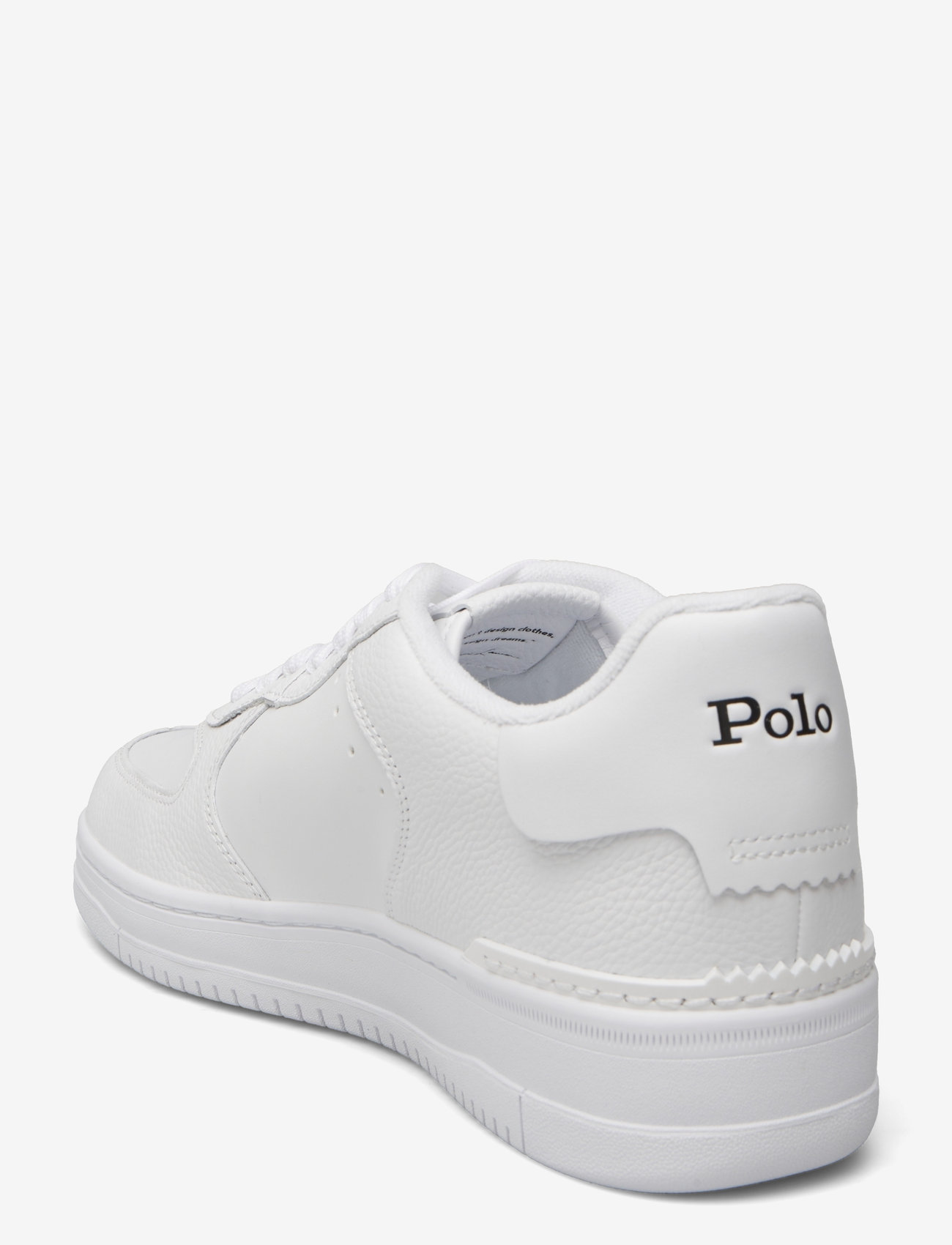 Polo Ralph Lauren - Masters Court Leather Sneaker - niedriger schnitt - white/white/black - 2