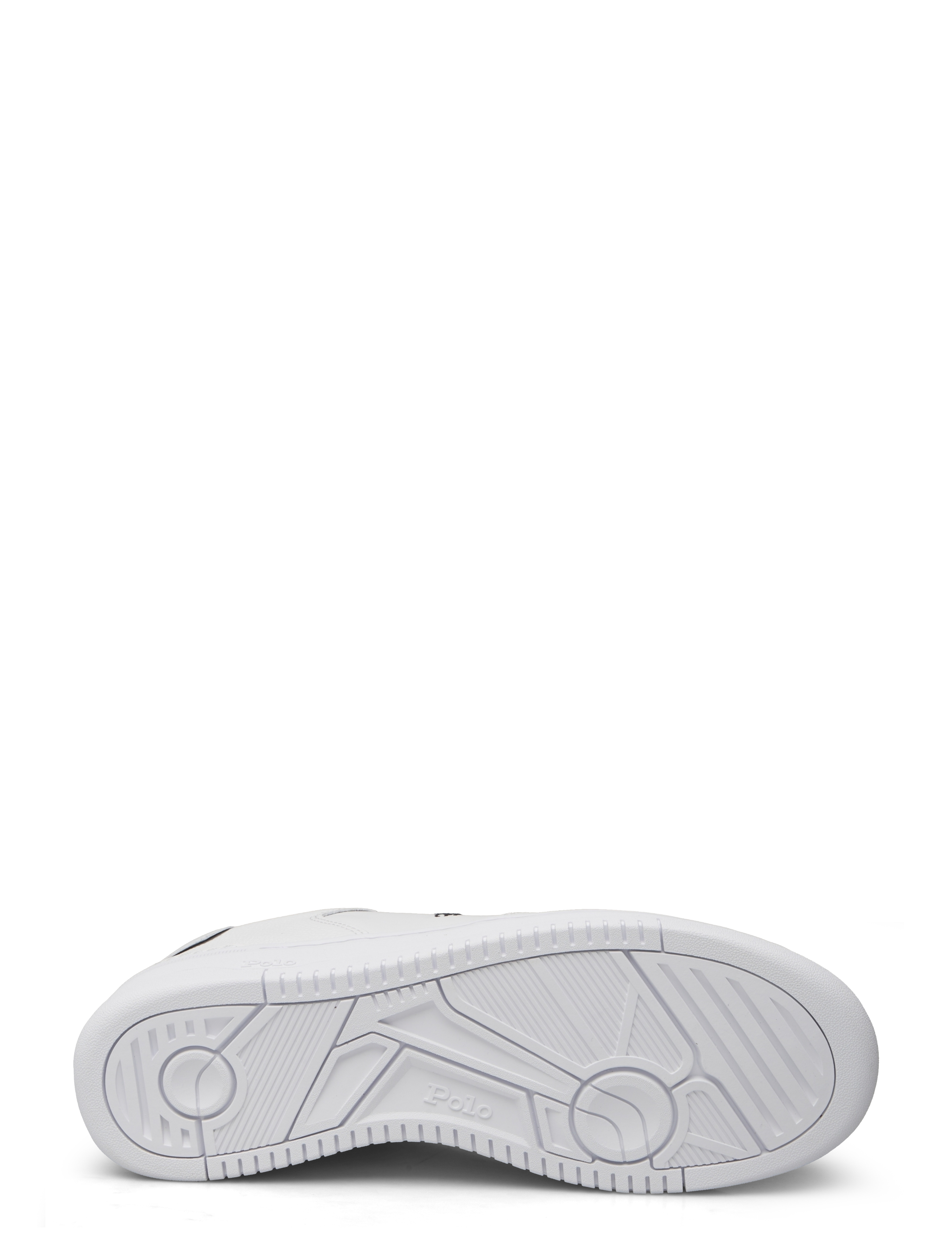 Polo Ralph Lauren - Masters Court Leather Sneaker - lave sneakers - white/white/black - 4
