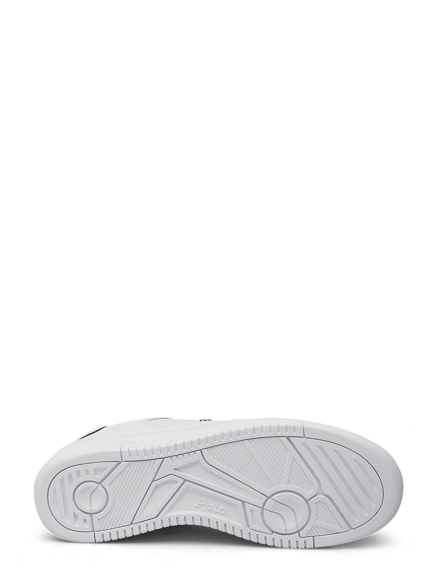 Polo Ralph Lauren - SMOOTH/GRNY LTH-MASTERS CRT-SK-LTL - baskets basses - white/white/black - 4