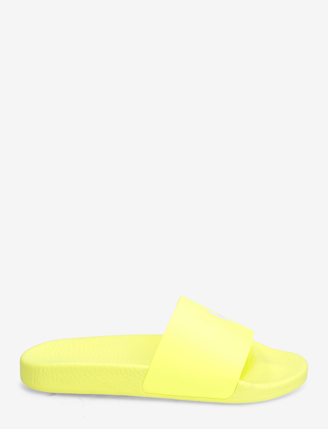 Polo Ralph Lauren - Signature Pony Camo Slide - baseino šlepetės - safety yellow/whi - 1