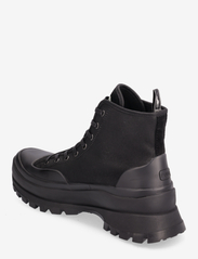 Polo Ralph Lauren - Armin Waxed Twill Sneaker Boot - laisvalaikio batai aukštu aulu - black - 2