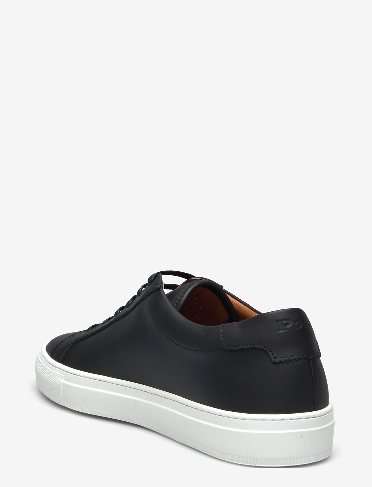 Polo Ralph Lauren - Jermain Leather Sneaker - tennised - black - 2