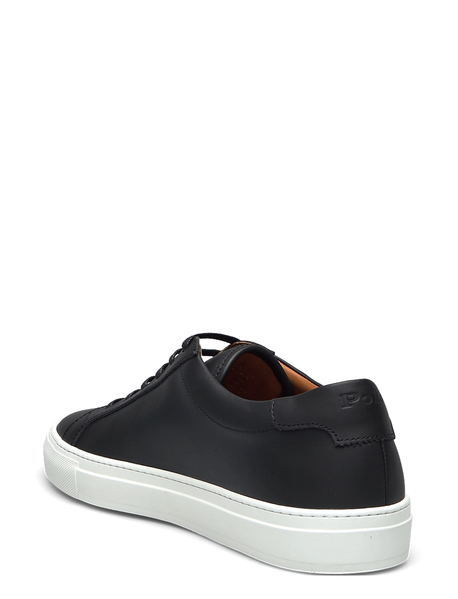 Polo Ralph Lauren - Jermain Leather Sneaker - lave sneakers - black - 2