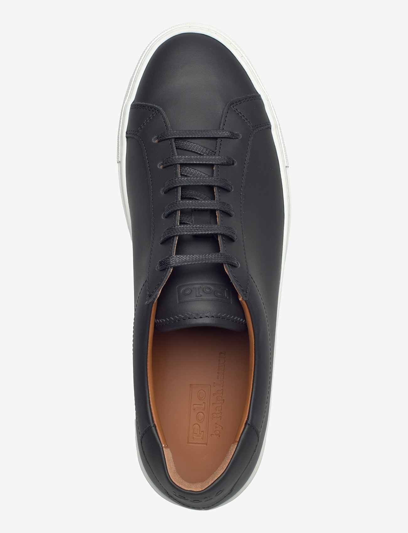 Polo Ralph Lauren - Jermain Leather Sneaker - tennised - black - 3