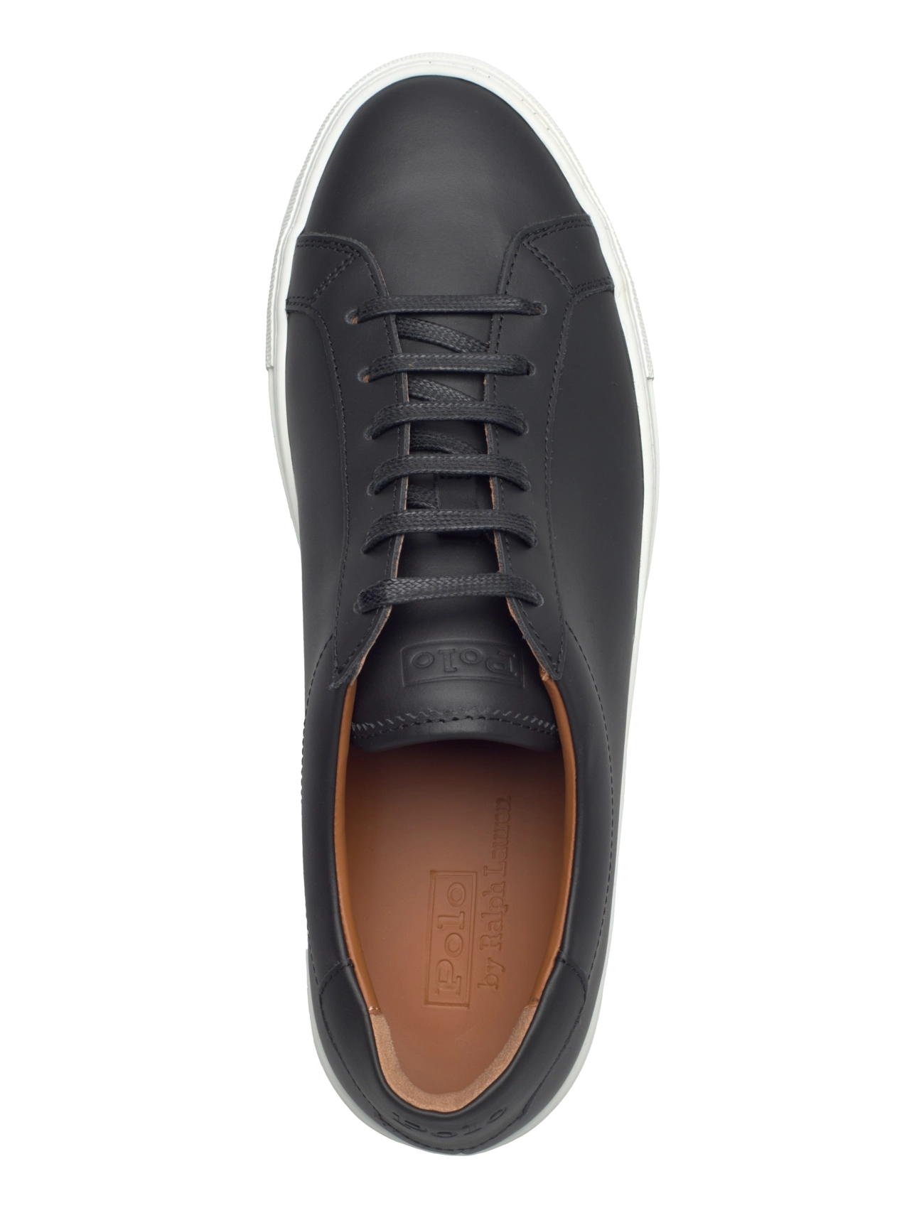Polo Ralph Lauren - Jermain Leather Sneaker - lave sneakers - black - 3