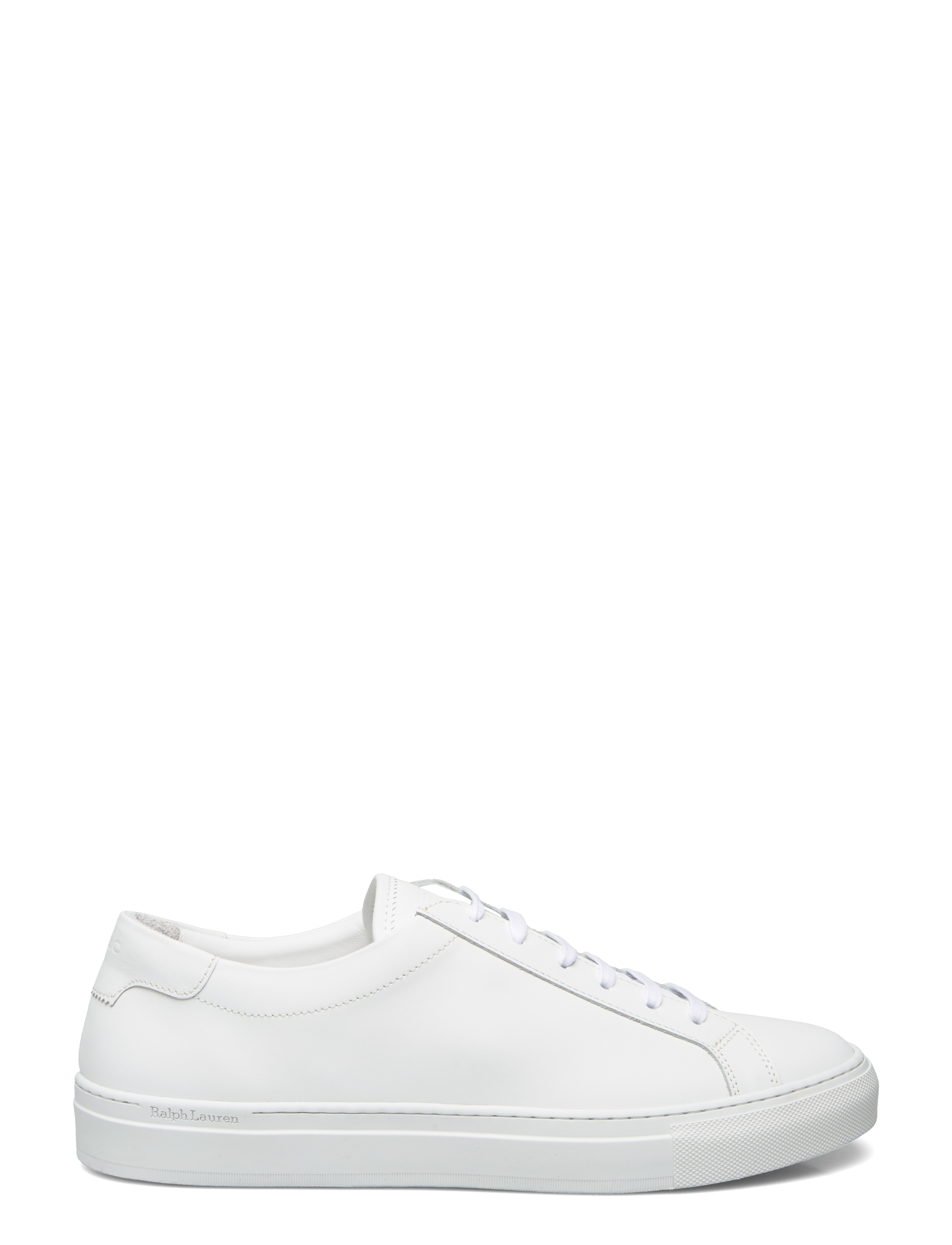 Polo Ralph Lauren - Jermain Leather Sneaker - laisvalaikio batai žemu aulu - white - 1