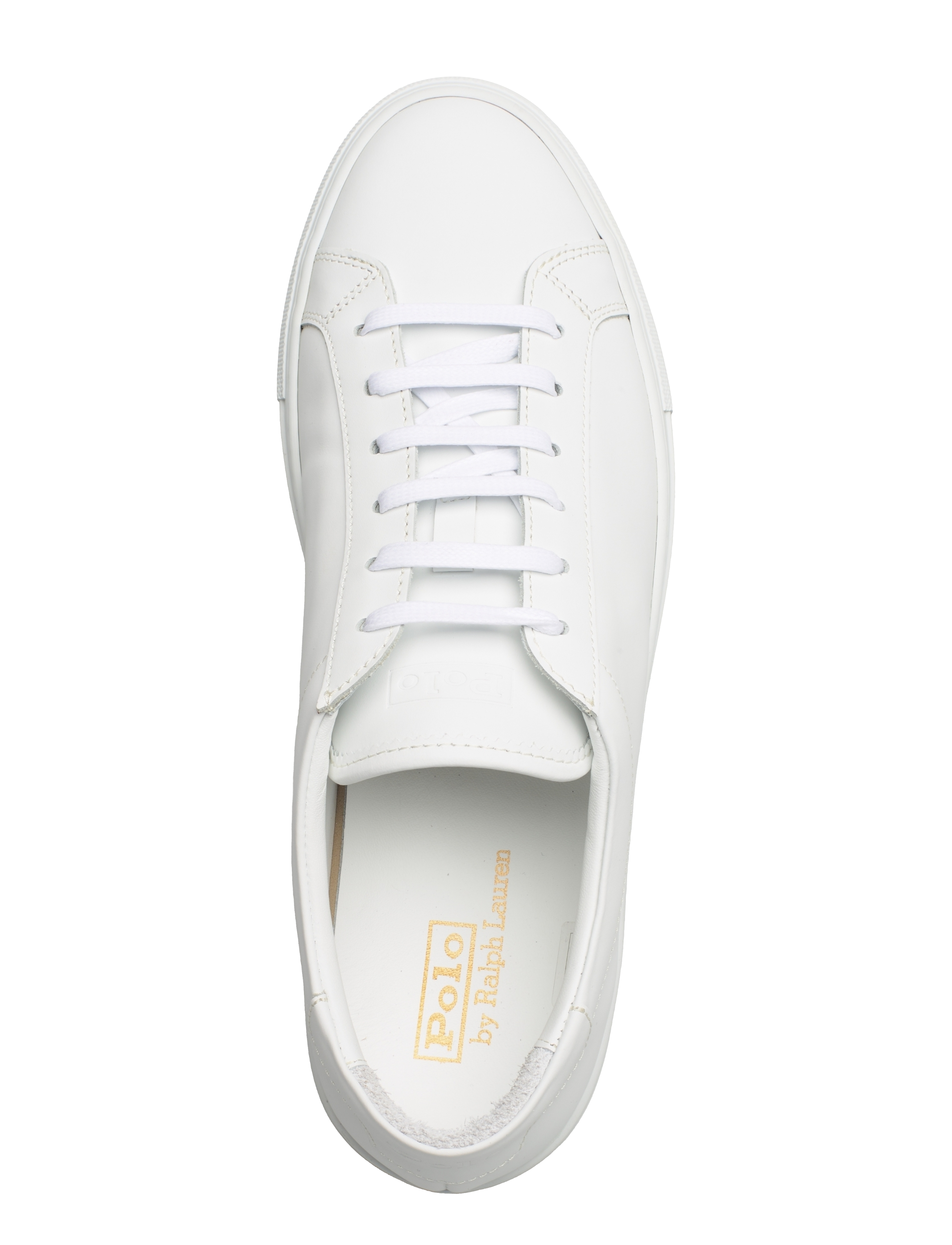 Polo Ralph Lauren - Jermain Leather Sneaker - baskets basses - white - 3
