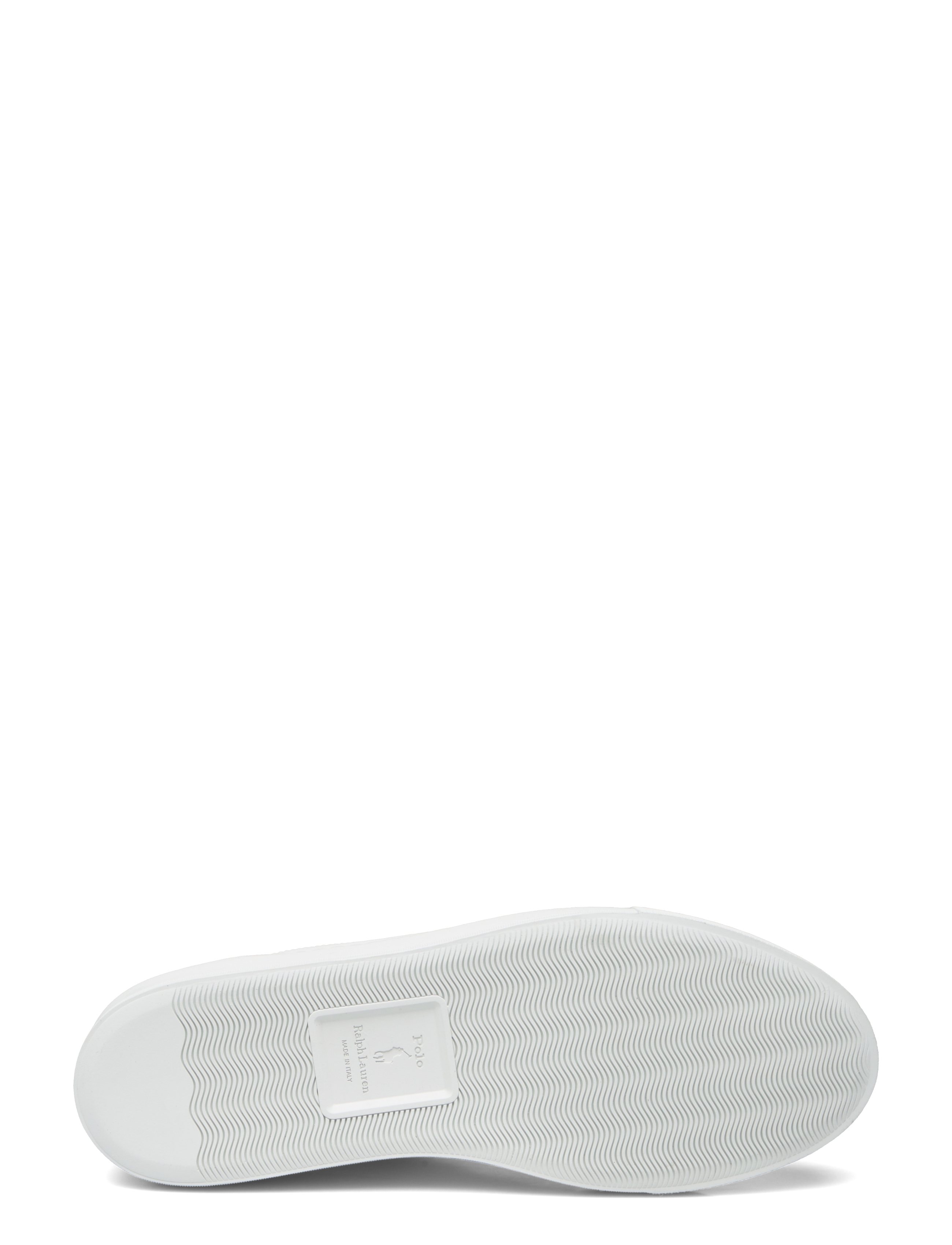 Polo Ralph Lauren - Jermain Leather Sneaker - laisvalaikio batai žemu aulu - white - 4