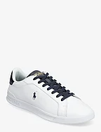Heritage Court II Leather Sneaker - WHITE/NAVY