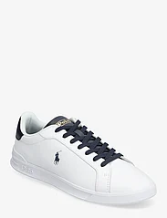 Polo Ralph Lauren - Heritage Court II Leather Sneaker - laag sneakers - white/navy - 0
