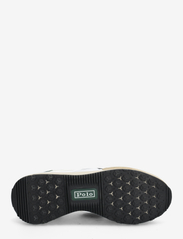 Polo Ralph Lauren - Train 89 Suede-Paneled Sneaker - low tops - bone/black/green - 4