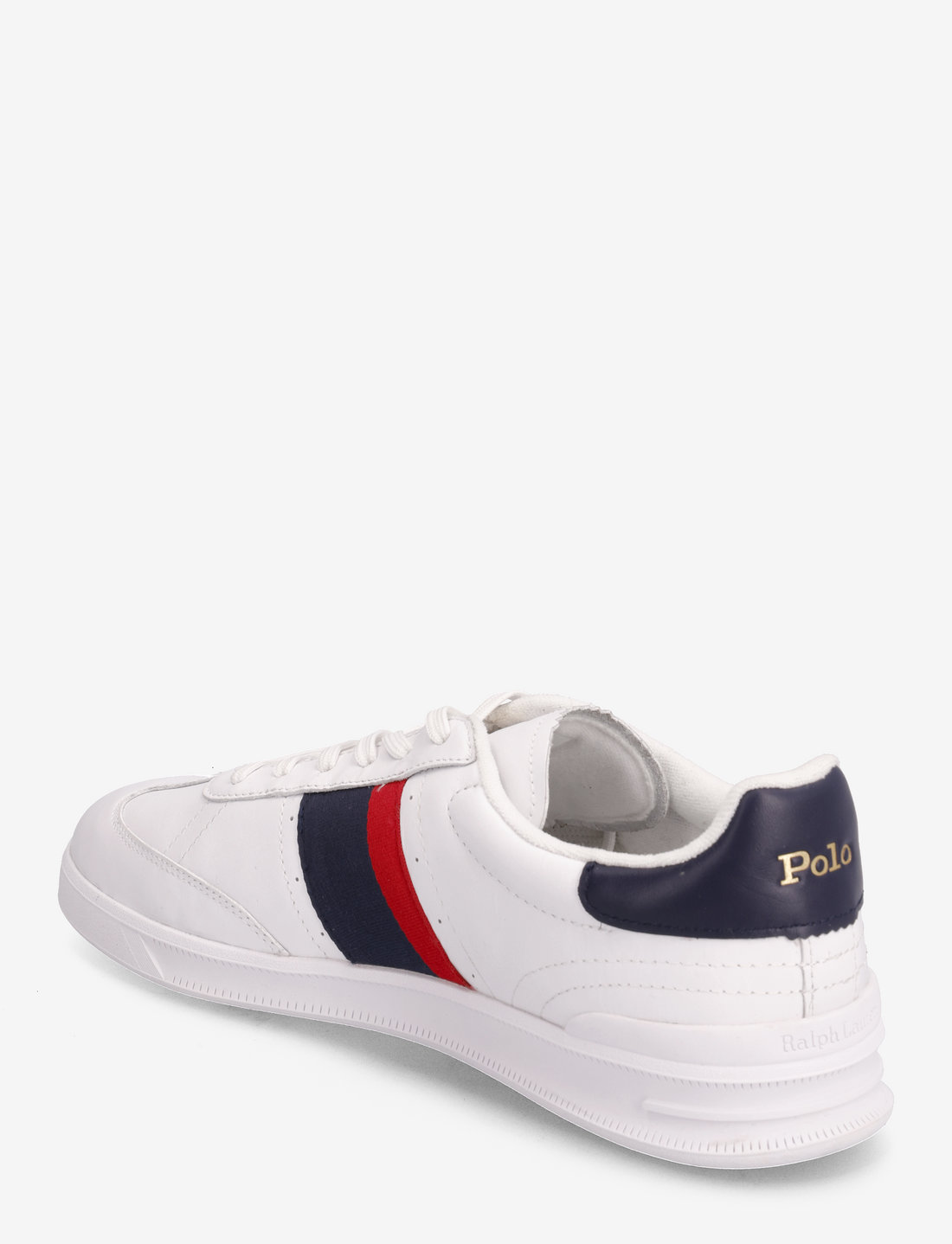 Red white and 2025 blue polo shoes