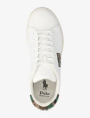Polo Ralph Lauren - Heritage Court II Tiger Leather Sneaker - low tops - white/tiger head - 3