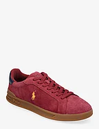 ★ラルフ ローレン★Heritage Court II Suede★Wine Gold Polo Ralph Lauren Heritage Court Ii Suede Sneaker – low tops