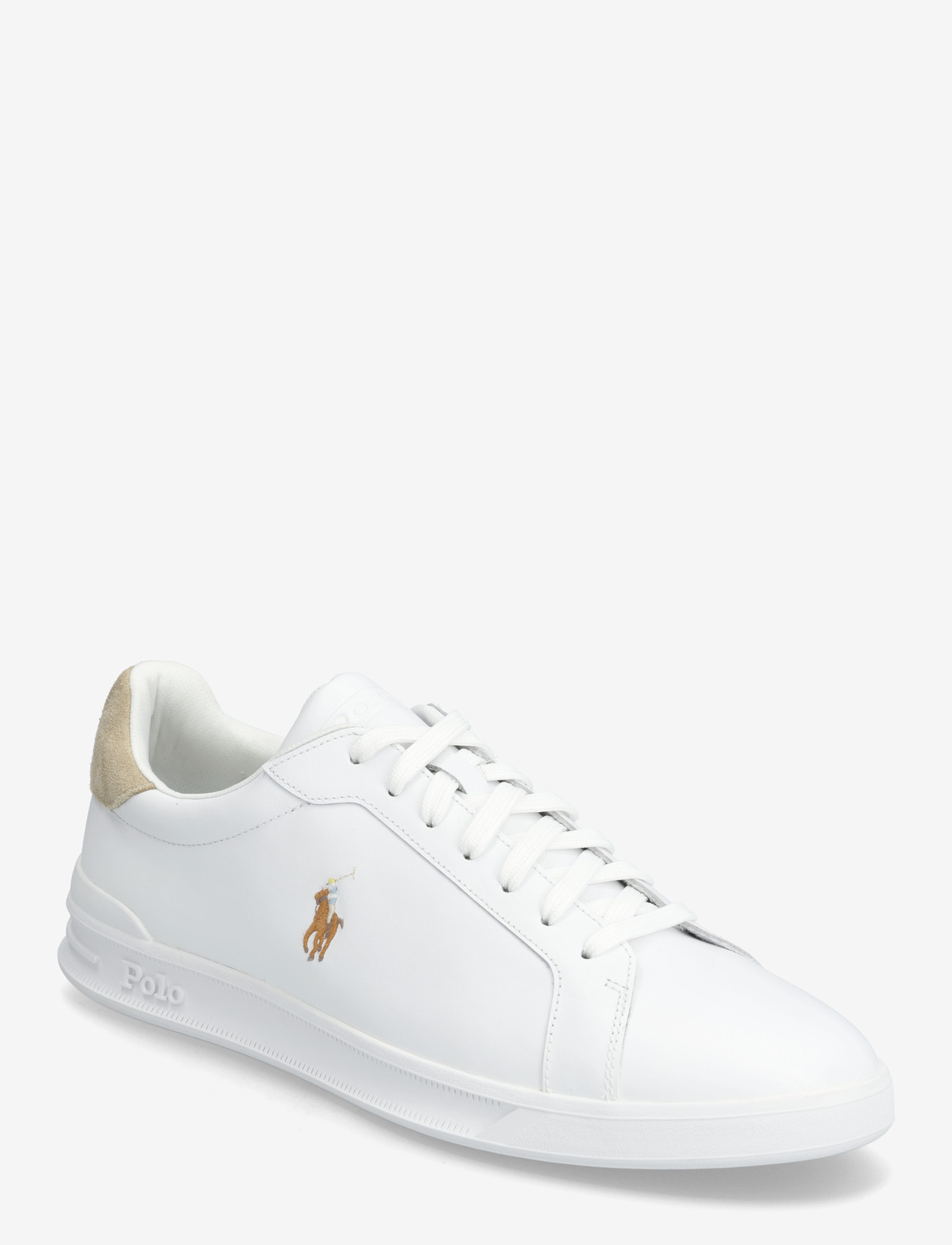 Polo Ralph Lauren - Heritage Court II Leather Sneaker - låga sneakers - white/bone - 0