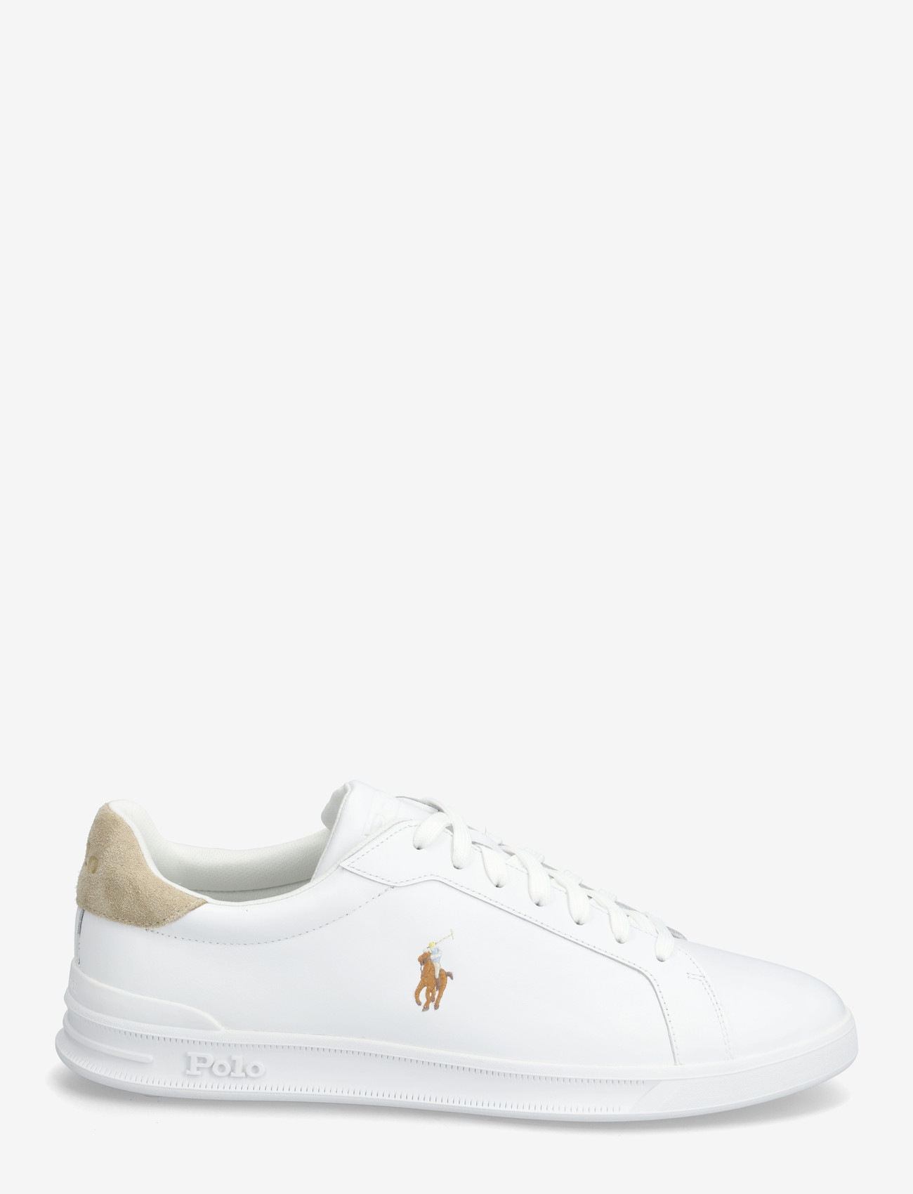 Polo Ralph Lauren - Heritage Court II Leather Sneaker - låga sneakers - white/bone - 1