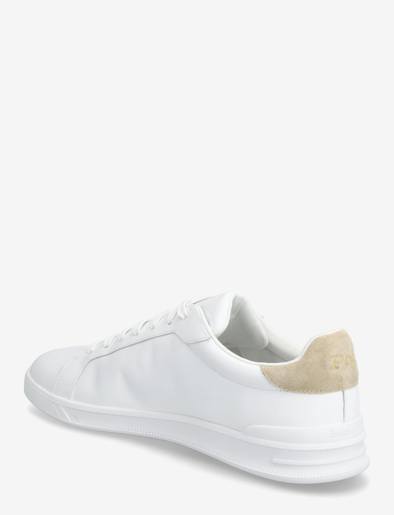 Polo Ralph Lauren - Heritage Court II Leather Sneaker - låga sneakers - white/bone - 2