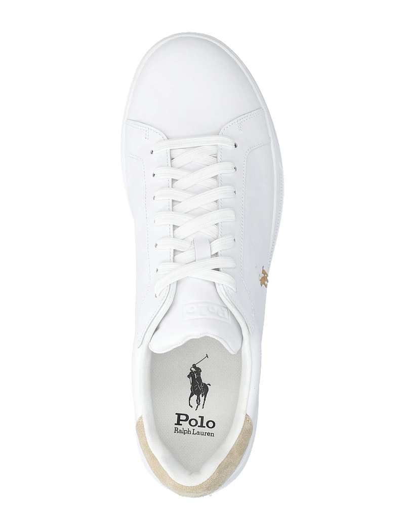 Polo Ralph Lauren - Heritage Court II Leather Sneaker - låga sneakers - white/bone - 3