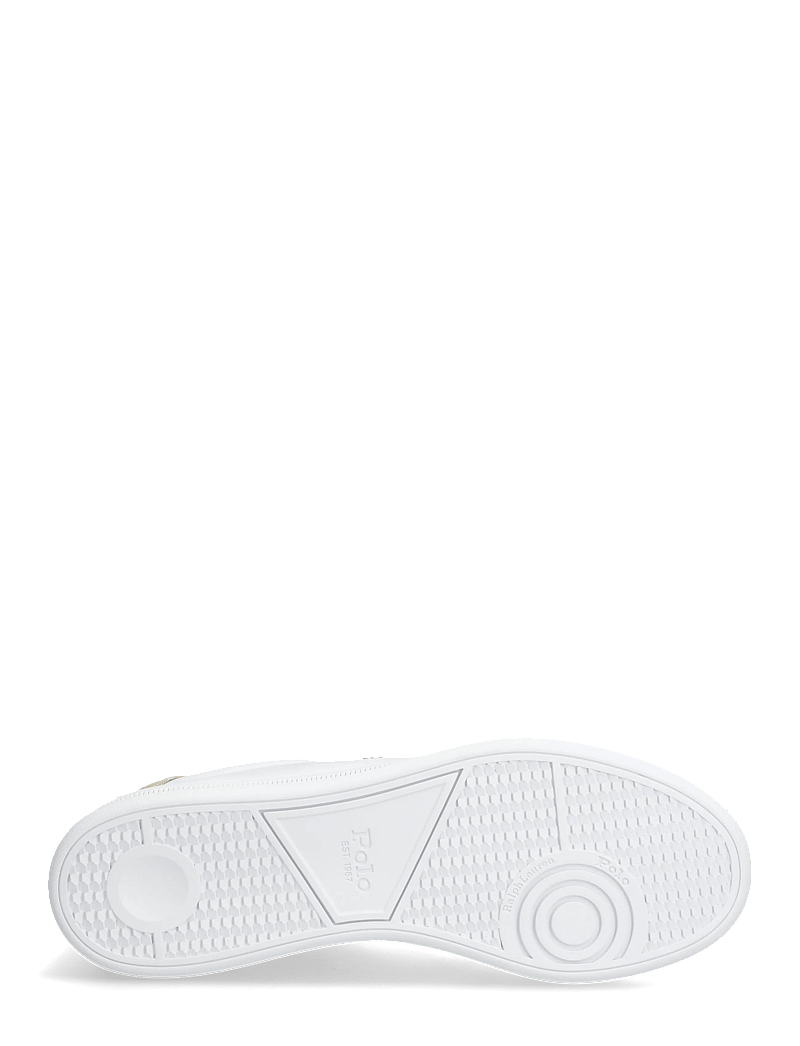 Polo Ralph Lauren - Heritage Court II Leather Sneaker - låga sneakers - white/bone - 4