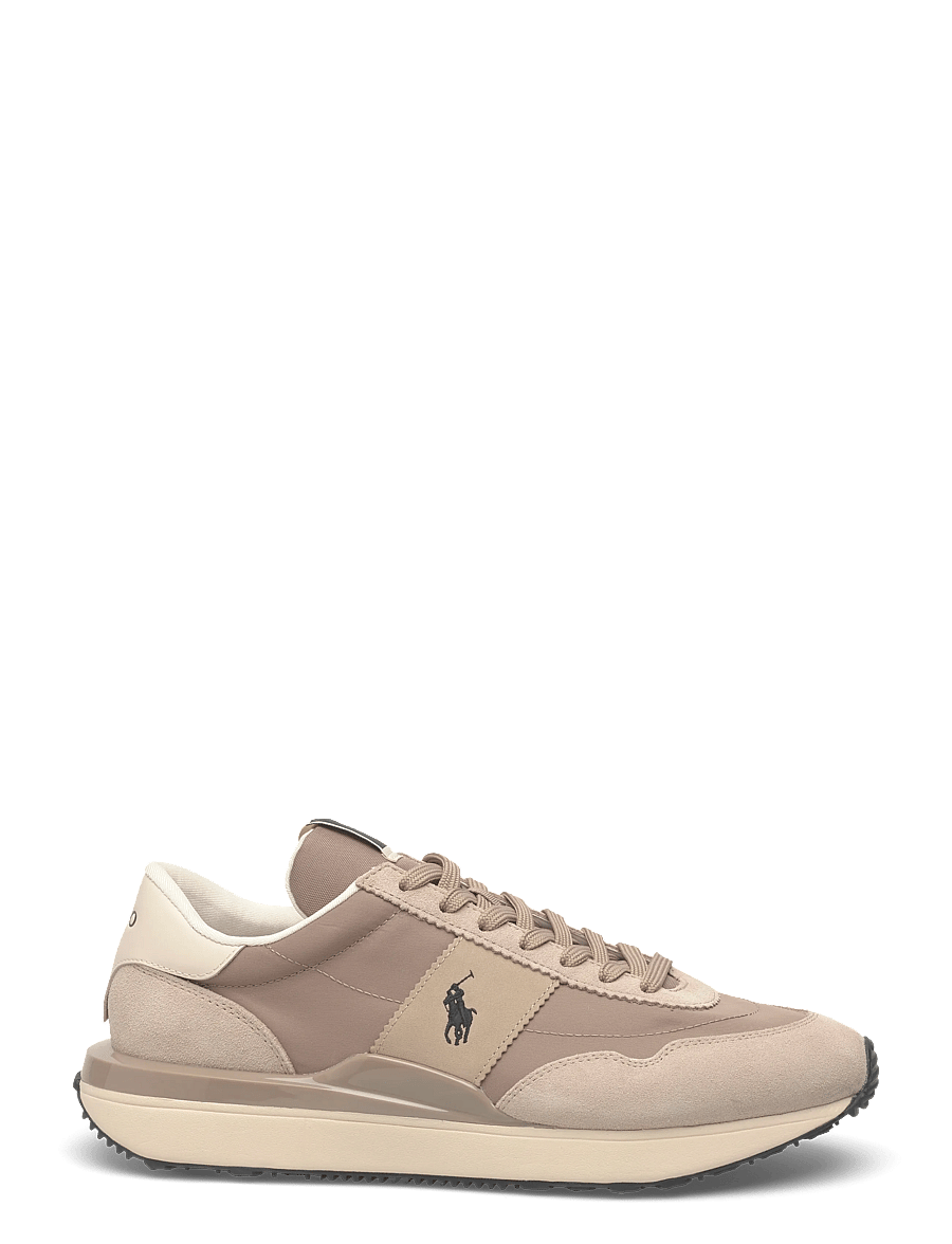 Polo Ralph Lauren - Train 89 Suede-Paneled Sneaker - low-top sneaker - tonal milkshake - 1