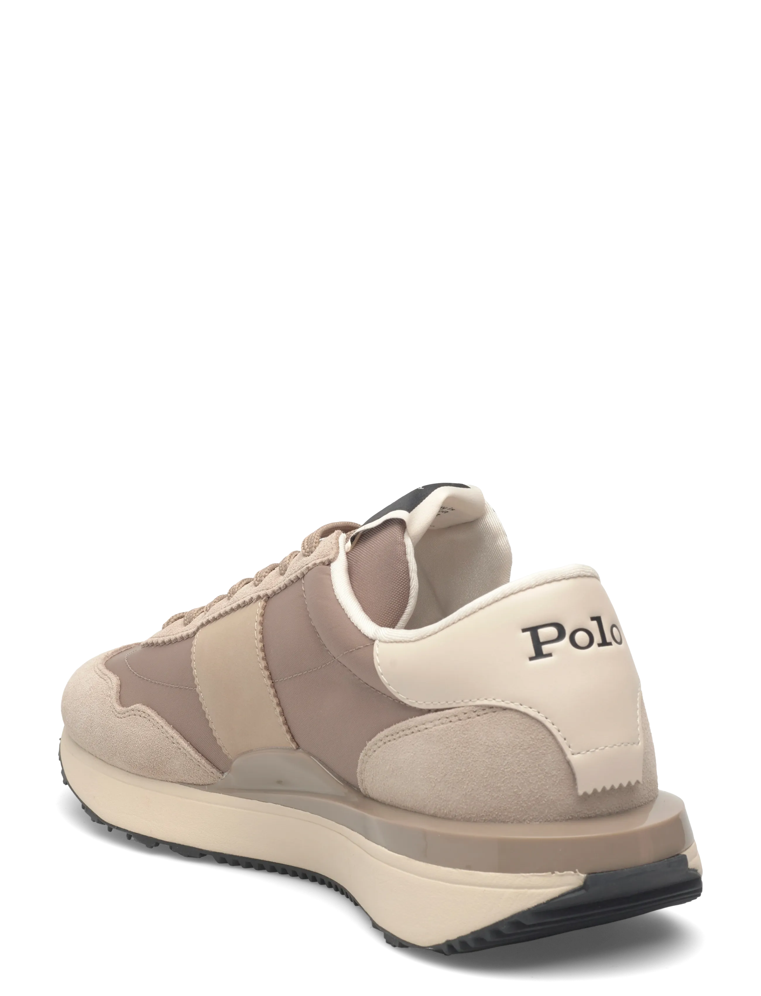 Polo Ralph Lauren - Train 89 Suede-Paneled Sneaker - lave sneakers - tonal milkshake - 2