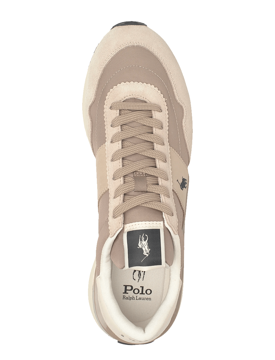 Polo Ralph Lauren - Train 89 Suede-Paneled Sneaker - low-top sneaker - tonal milkshake - 3