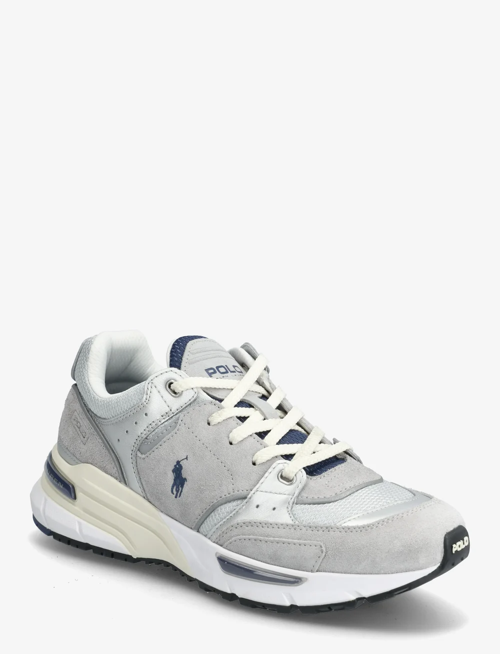 Polo Ralph Lauren - Trackster 200 Sneaker - låga sneakers - silver/light navy - 0