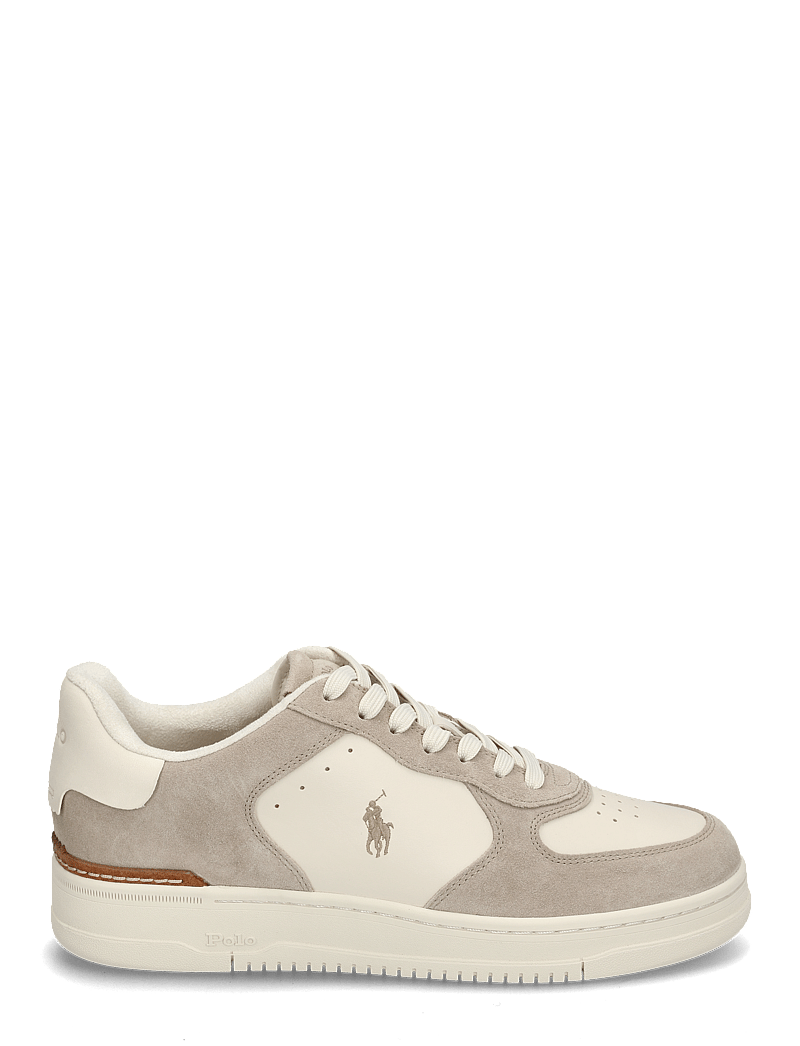 Polo Ralph Lauren - Masters Court Leather-Suede Sneaker - niedriger schnitt - milkshake/ecru - 1