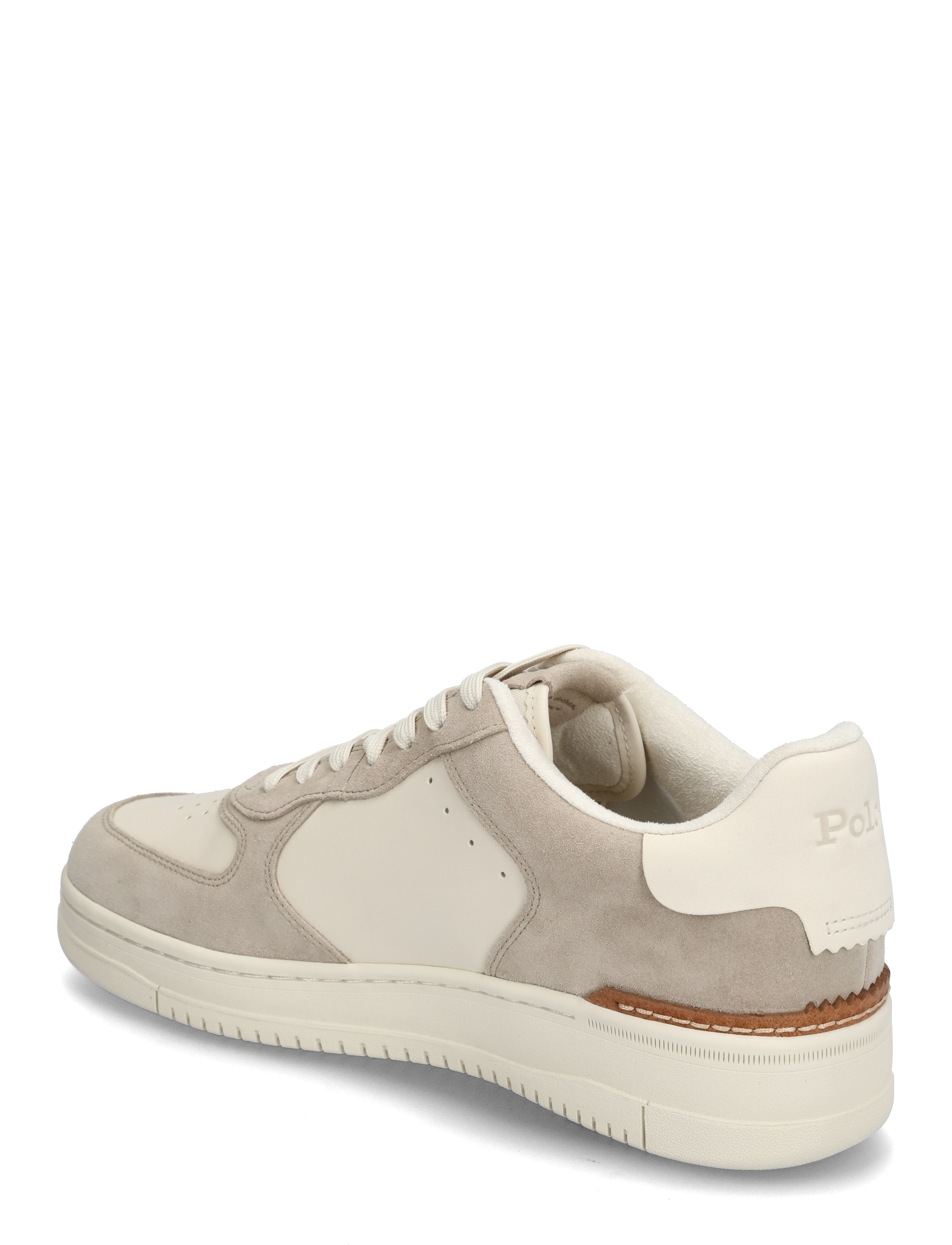 Polo Ralph Lauren - Masters Court Leather-Suede Sneaker - sneakersy niskie - milkshake/ecru - 2