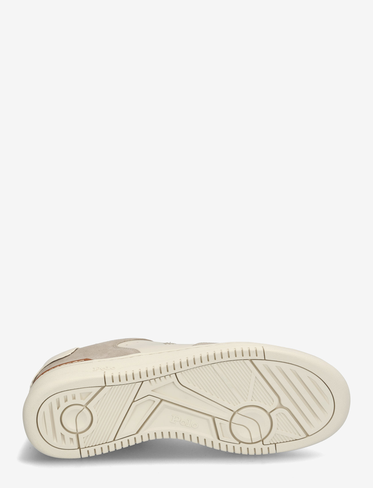 Polo Ralph Lauren - Masters Court Leather-Suede Sneaker - niedriger schnitt - milkshake/ecru - 4