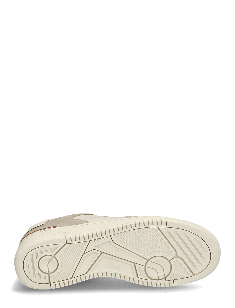 Polo Ralph Lauren - Masters Court Leather-Suede Sneaker - niedriger schnitt - milkshake/ecru - 4