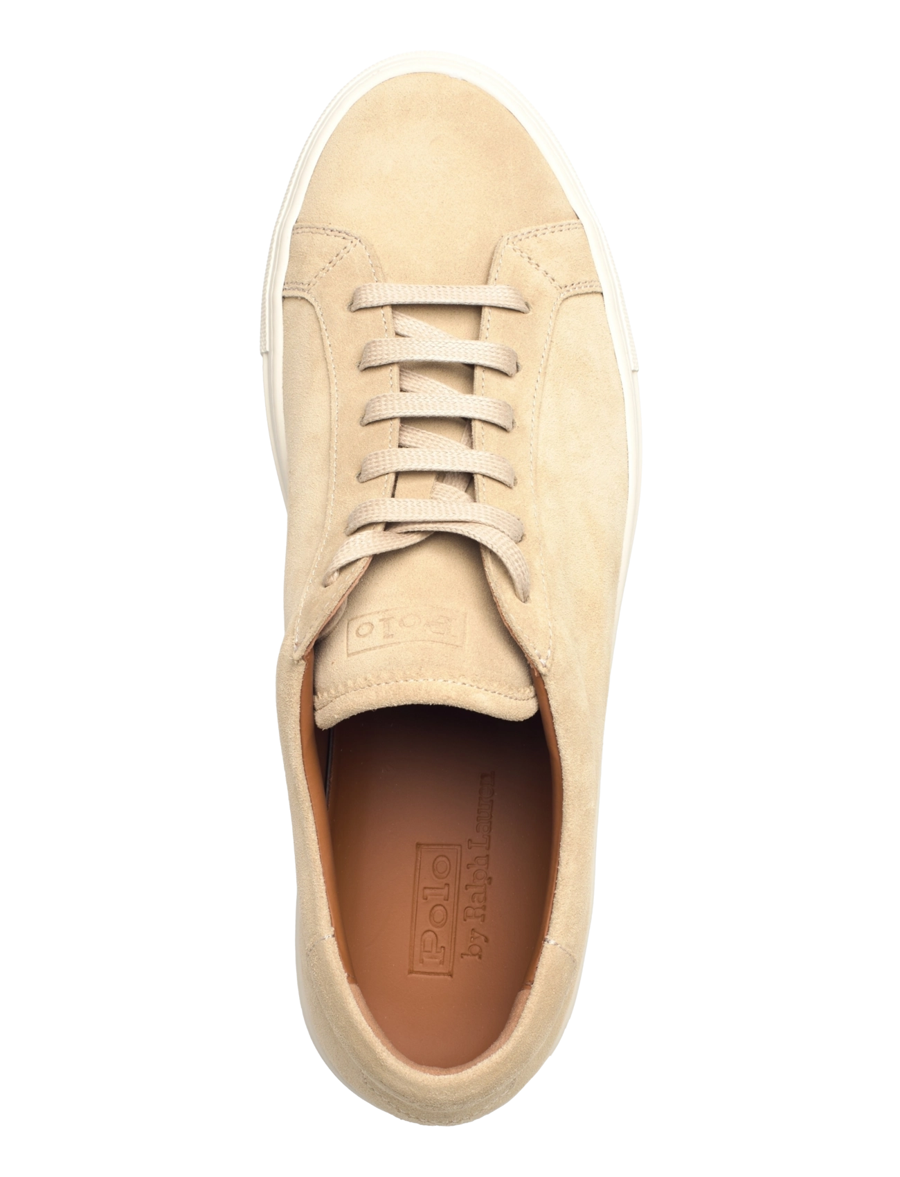 Polo Ralph Lauren - Jermain Suede Sneaker - niedriger schnitt - bone - 3