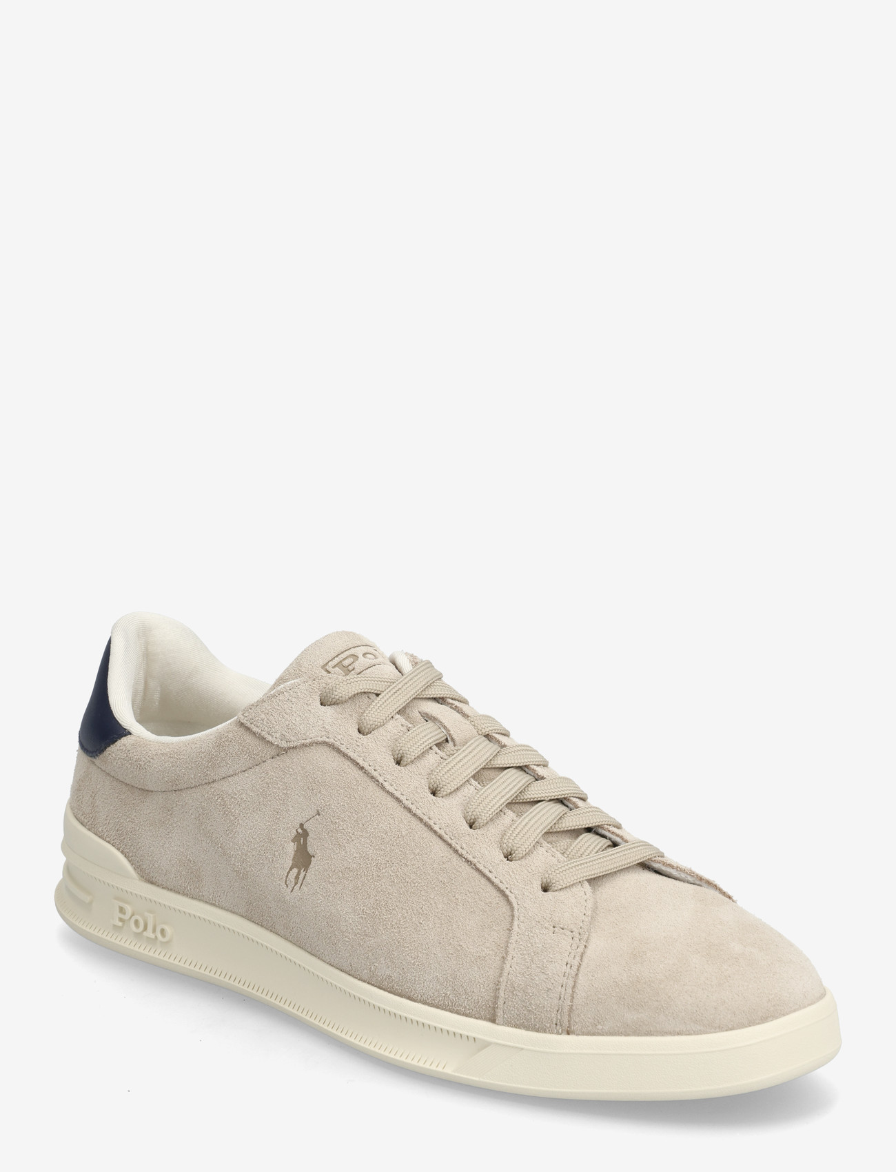 Polo Ralph Lauren - Heritage Court II Suede Sneaker - niedriger schnitt - milkshake/navy - 0