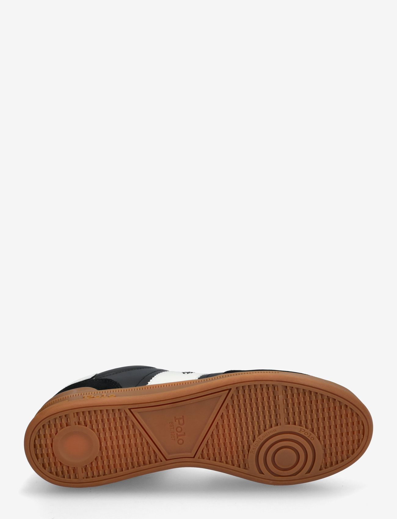 Polo Ralph Lauren - Heritage Aera Leather-Suede Sneaker - lave sneakers - black/white - 4