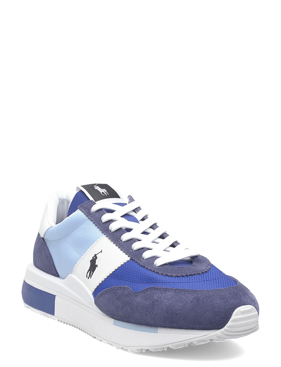 Polo Ralph Lauren - Train 89 Suede & Oxford Sneaker - lave sneakers - navy/royal/white - 0